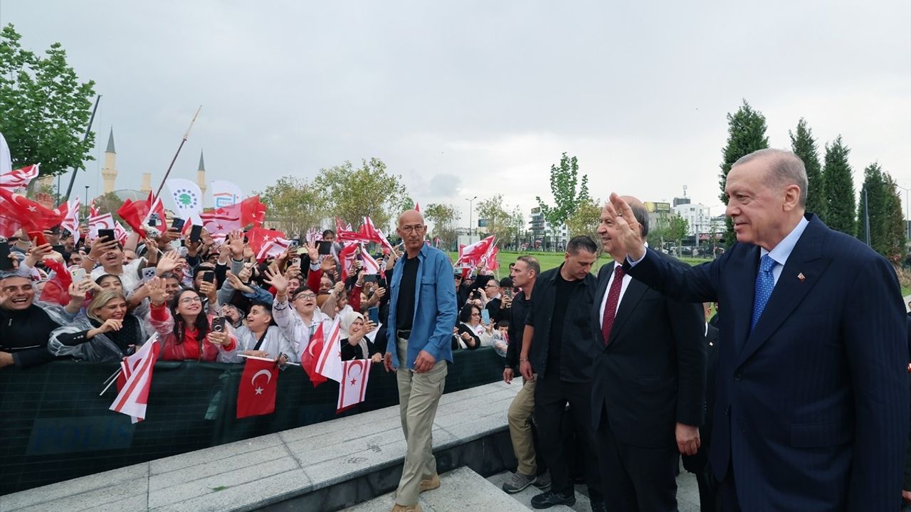 Cumhurbaşkanı Erdoğan, KKTC Cumhuriyet Yerleşkesi'nin Açılışını Gerçekleştirdi