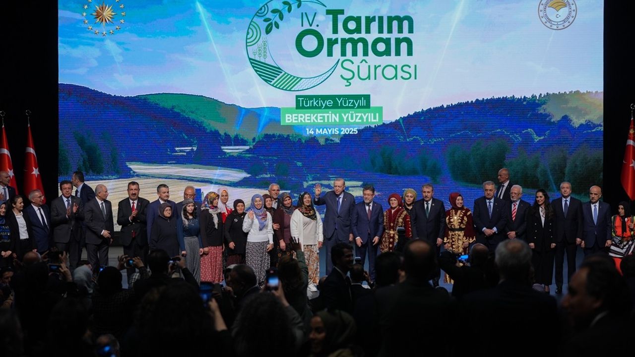 Cumhurbaşkanı Erdoğan Tarım Orman Şurası'nda İklim Krizine Dikkat Çekti
