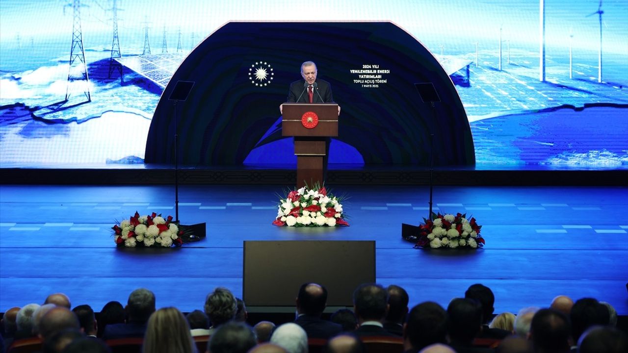 Cumhurbaşkanı Erdoğan Yenilenebilir Enerji Yatırımları Hakkında Açıklamalarda Bulundu