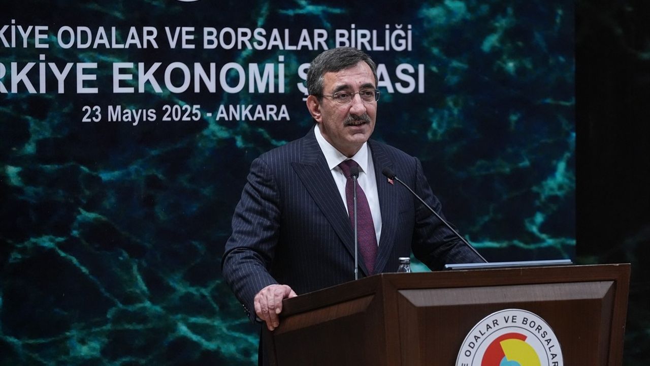 Cumhurbaşkanı Yardımcısı Cevdet Yılmaz'dan TOBB Türkiye Ekonomi Şurası'nda Açıklamalar