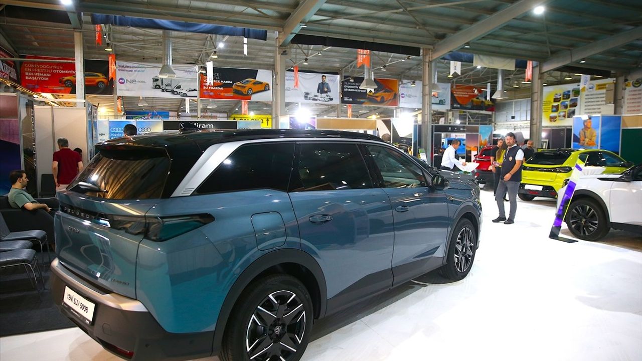 Diyarbakır'da Otomotiv ve Mobilite Fuarı Açıldı