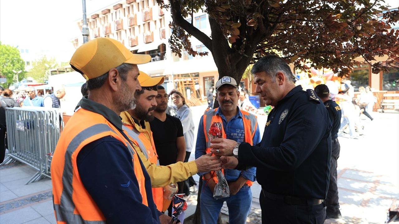 Edirne Emniyet Müdürü'nden 1 Mayıs Kutlaması