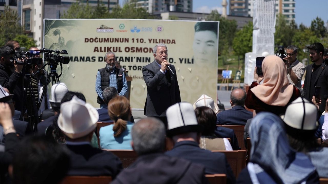 Elazığ'da Alıkul Osmonov ve Manas Destanı Programı Gerçekleşti