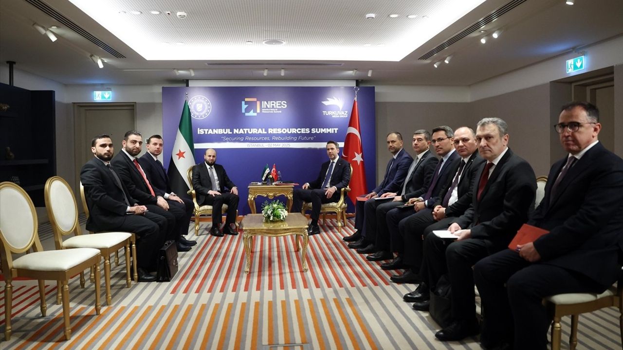 Enerji Bakanı Bayraktar'ın Uluslararası Enerji Görüşmeleri