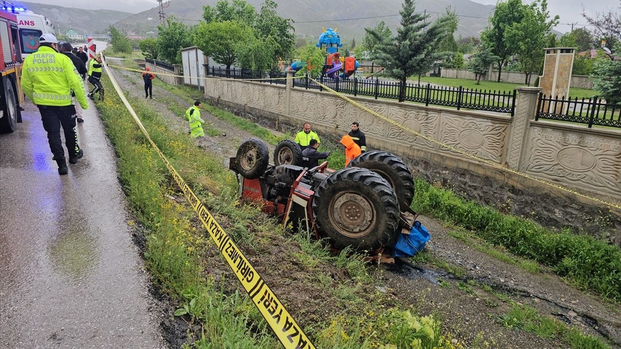 Erzincan'da Traktör Kazası: Sürücü Hayatını Kaybetti