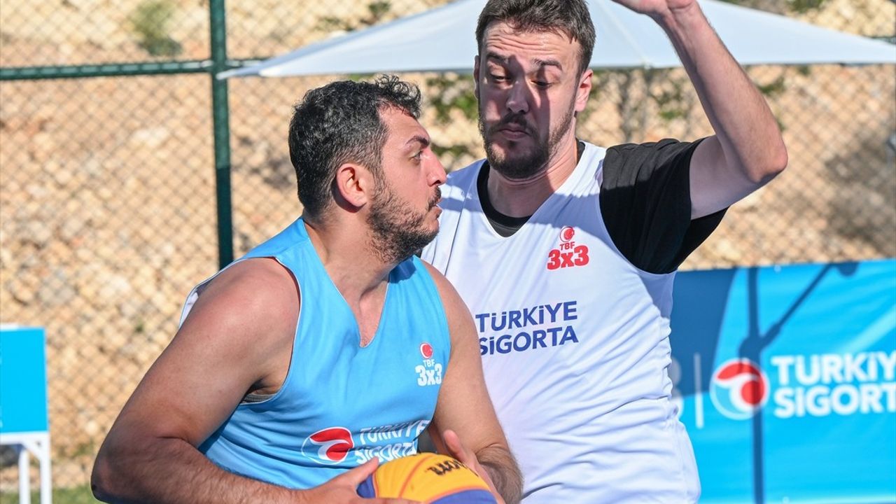 Gaziantep'te 3x3 Basketbol Turnuvası Tamamlandı