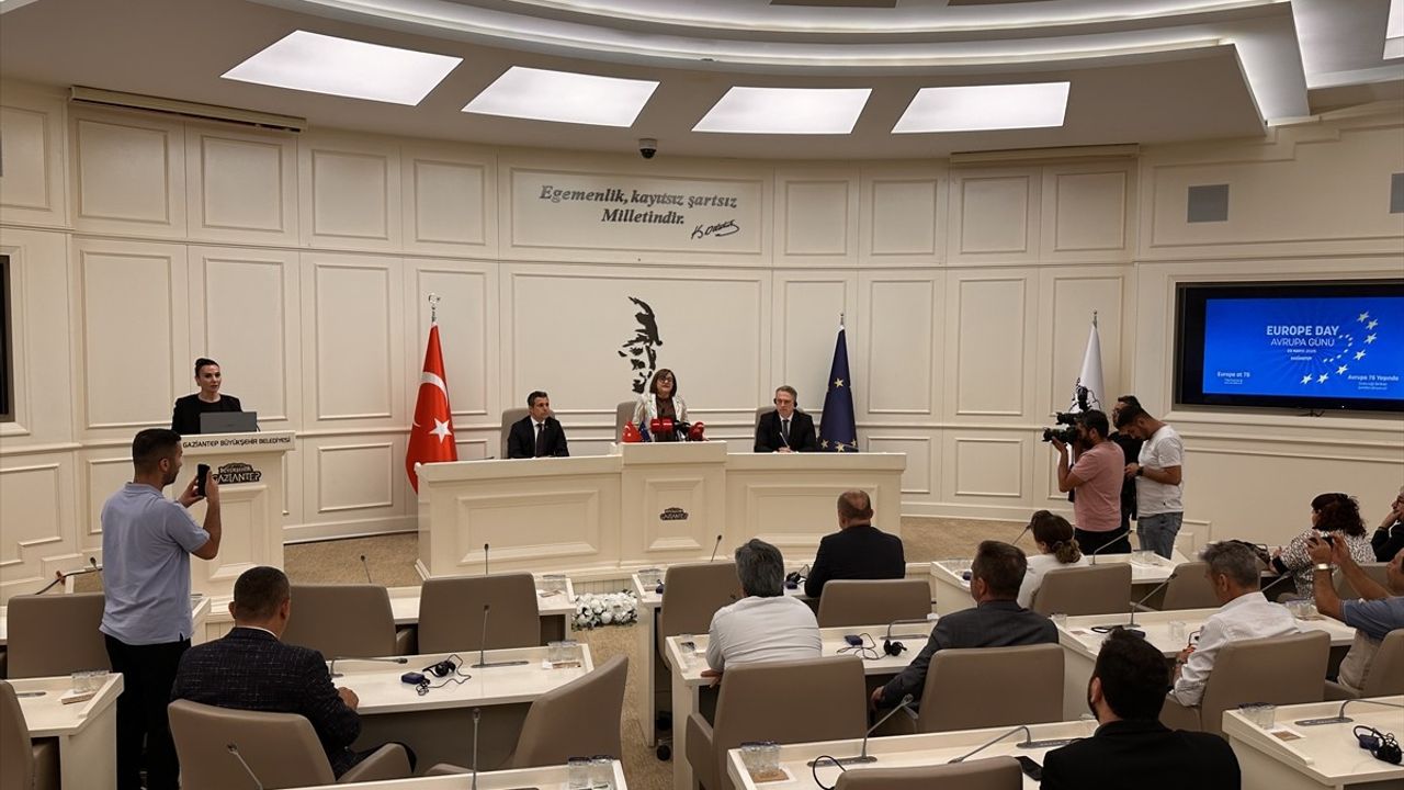 Gaziantep'te Avrupa Günü Resepsiyonu