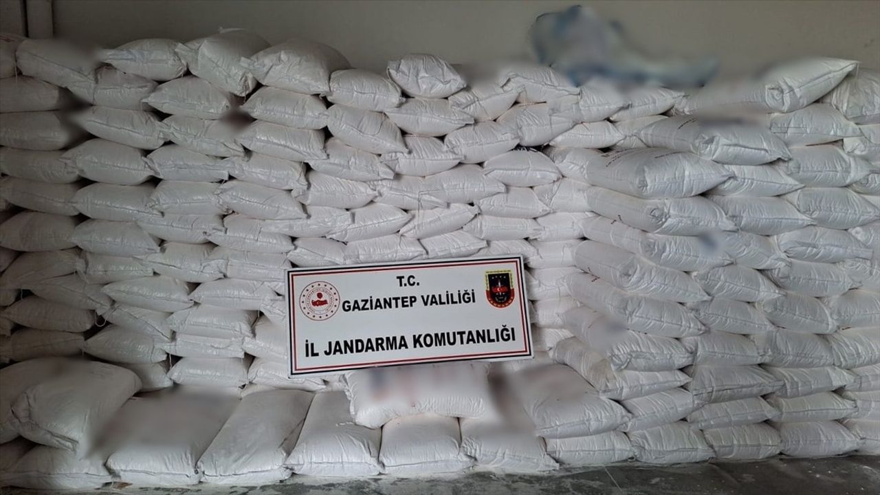 Gaziantep'te Dev Deterjan Operasyonu