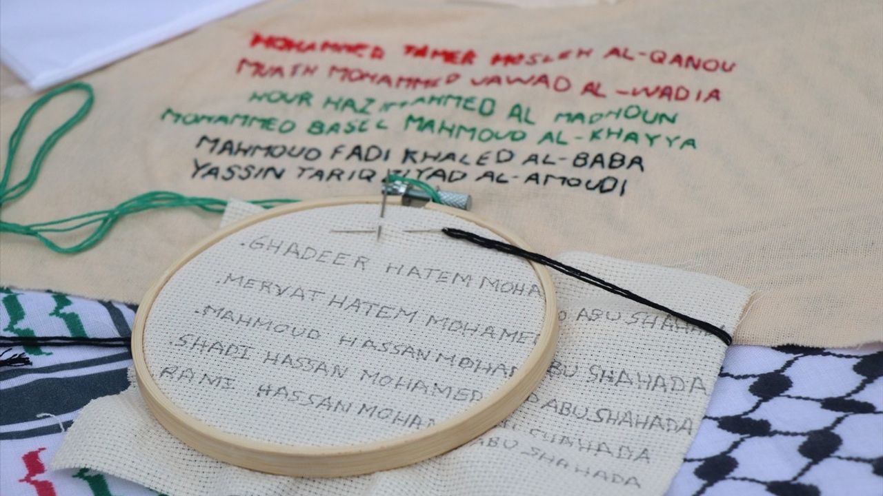 Gazze'deki Soykırımı Anma Etkinlikleri: 45 Şehirde Filistinlilerin İsimleri Okundu