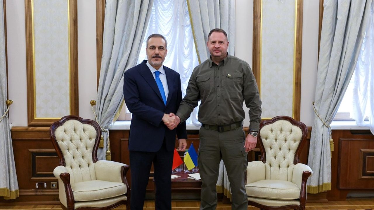 Hakan Fidan ve Andriy Yermak Görüşmesi