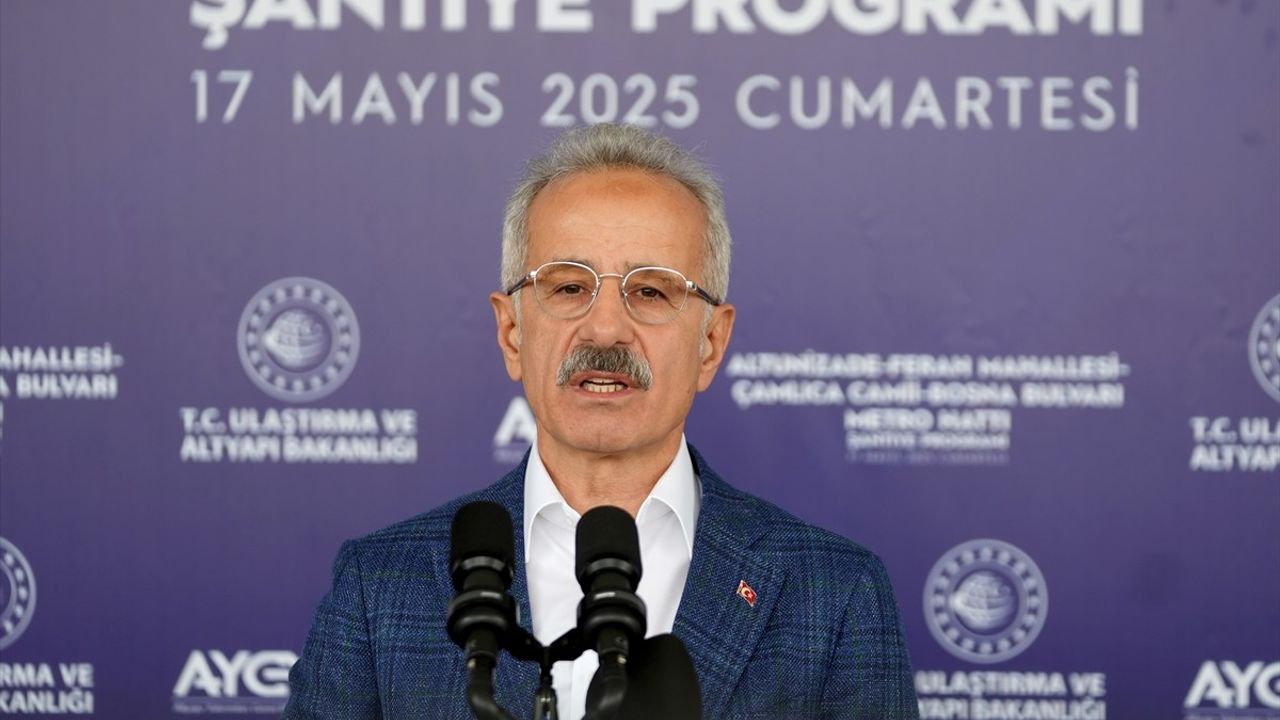 İstanbul'da 162 Kilometre Raylı Sistem Hattı Hizmete Alındı