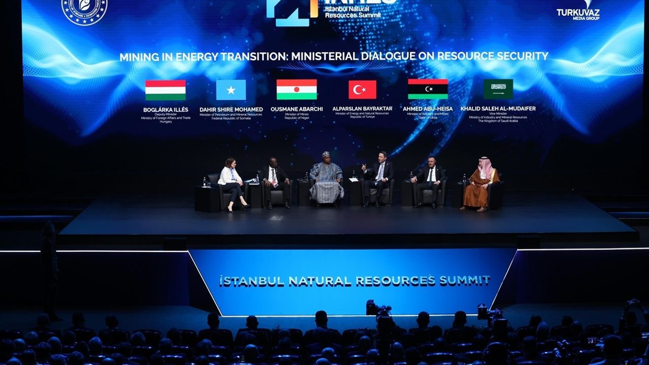 İstanbul Doğal Kaynaklar Zirvesi: Enerji Dönüşümünde Madencilik