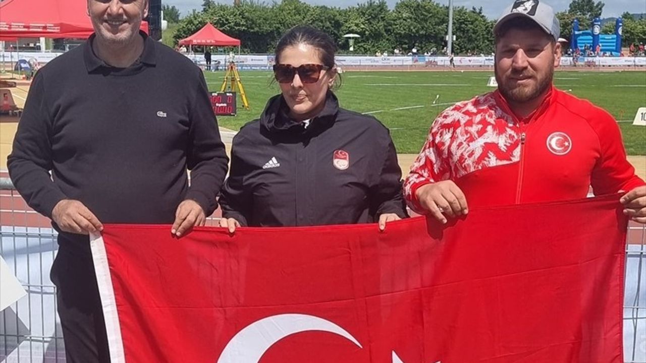 İsviçre'de Milli Para Atletler 3 Altın Madalya Kazandı
