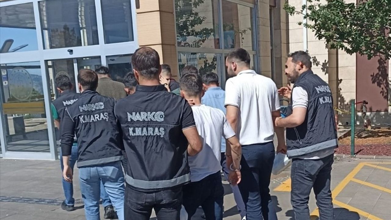 Kahramanmaraş'ta 13 Kişi Uyuşturucu Operasyonuyla Tutuklandı
