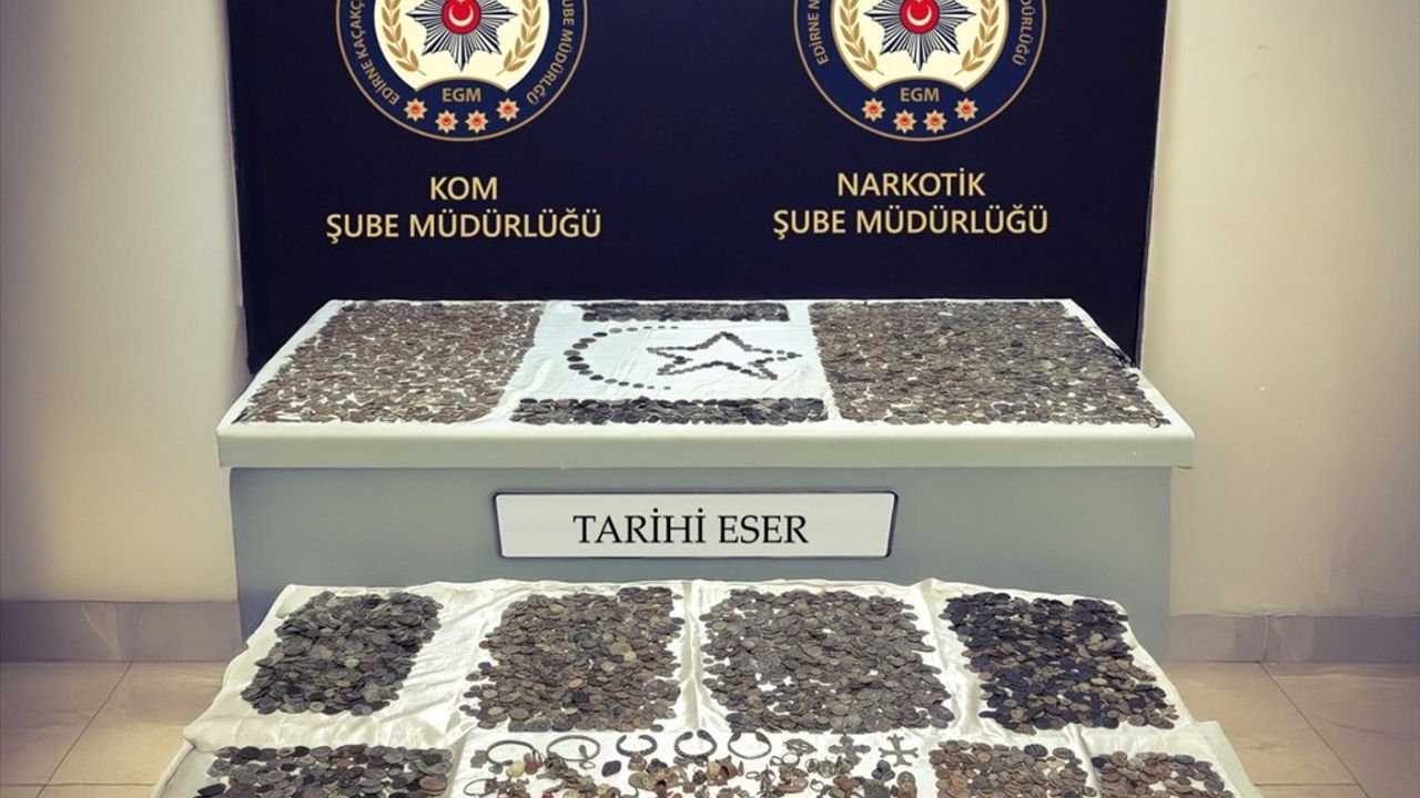 Kapıkule'de Tarihi Eser Operasyonu