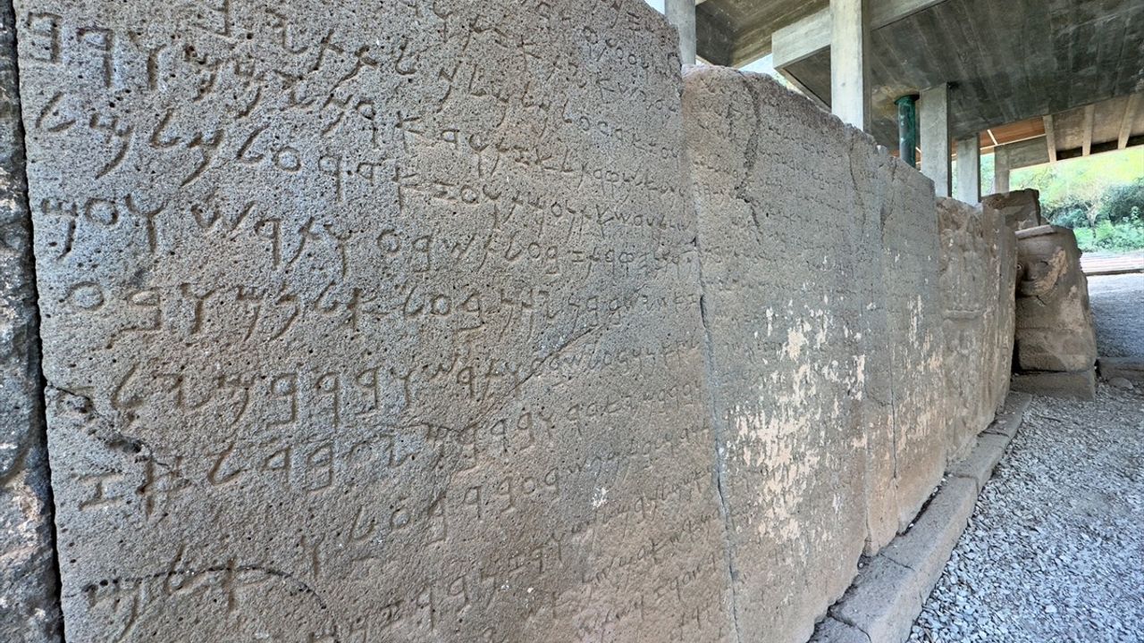 Karatepe Aslantaş Yazıtları UNESCO Dünya Belleği'ne Kaydedildi