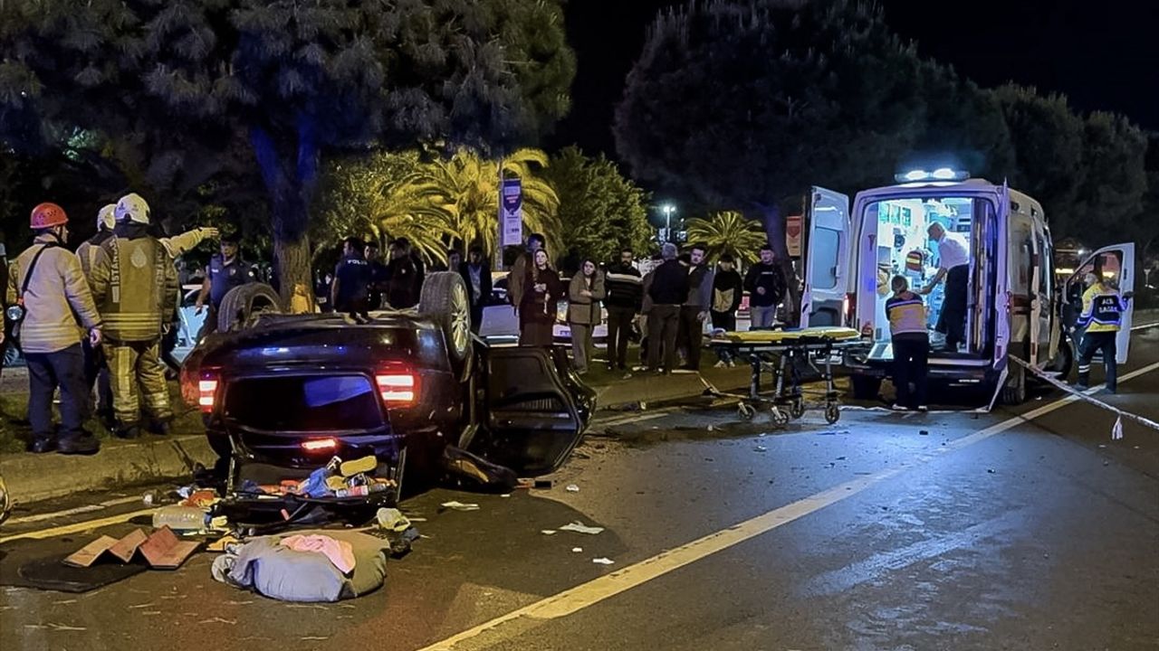 Kartal'da Trafik Kazası: 5 Yaralı