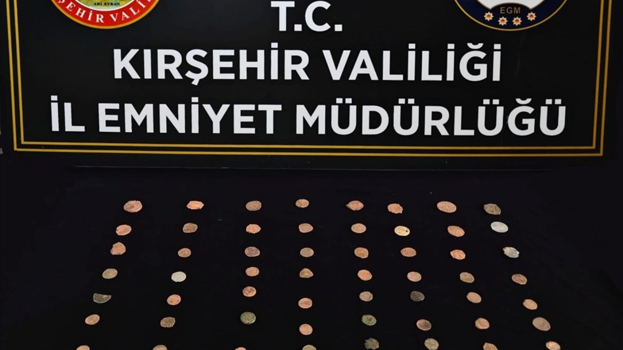 Kırşehir'de Tarihi Eser Kaçakçılığı Operasyonu