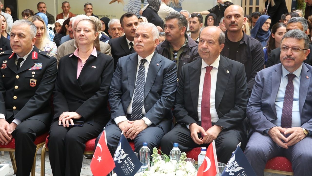 KKTC Cumhurbaşkanı Tatar'dan Girne Koleji Açılışında Vurucu Mesajlar