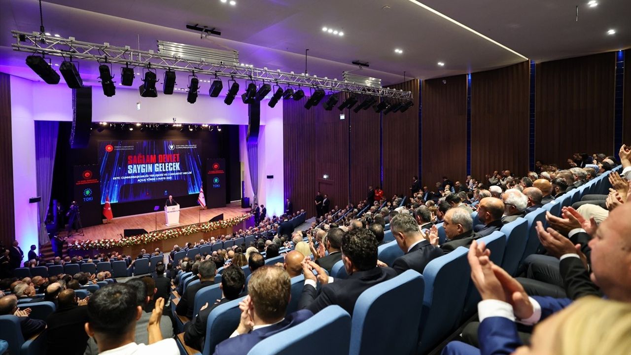 KKTC Cumhuriyet Yerleşkesi Açılış Töreni: TBMM Başkanının Mesajları