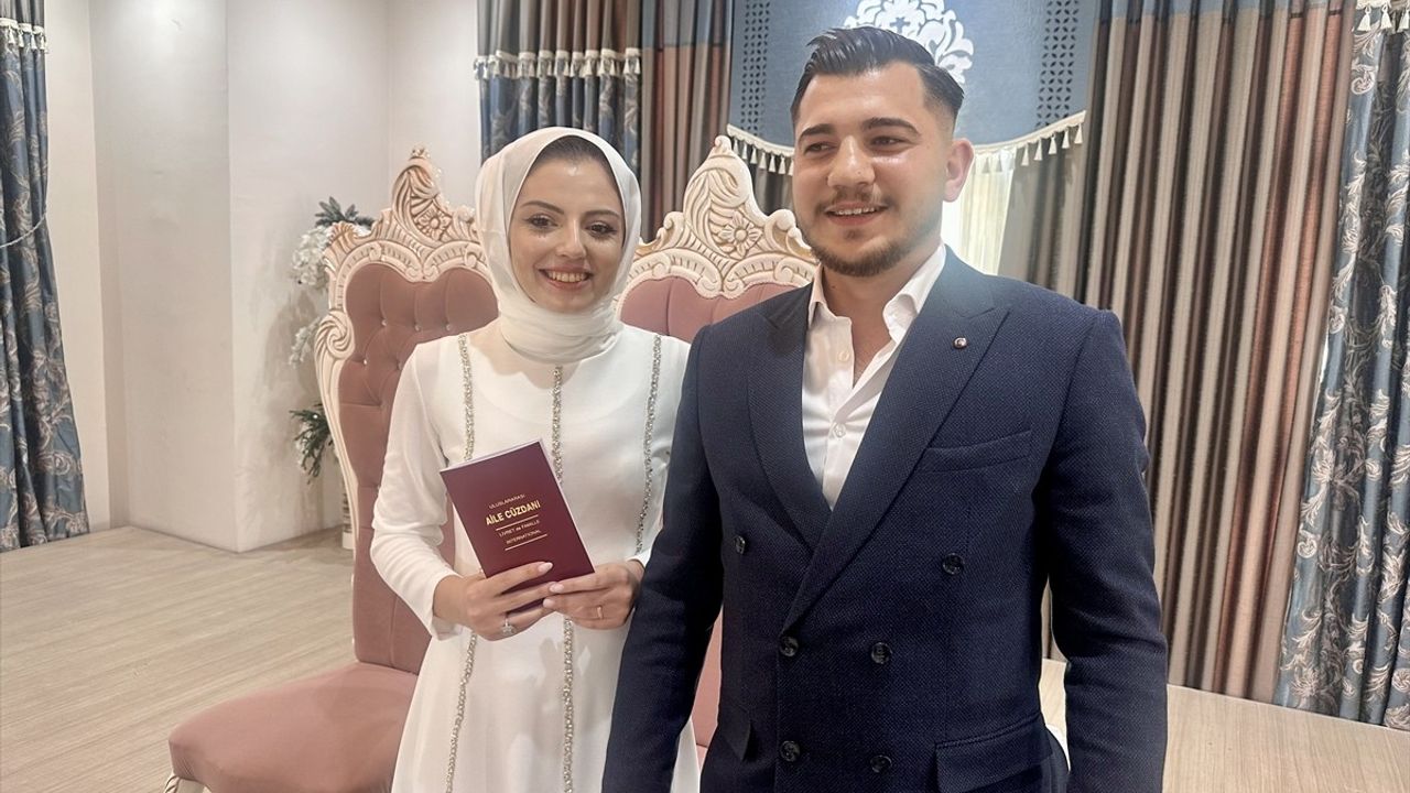 Konya'da 25 Mayıs 2025 Yılı İçin Nikah Yoğunluğu