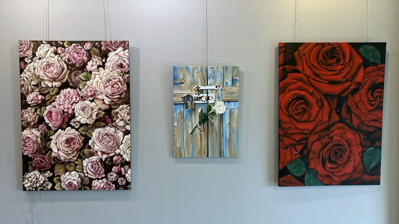 Mersin'de 'Sor-ma' Resim Sergisi Sanatseverlerle Buluştu