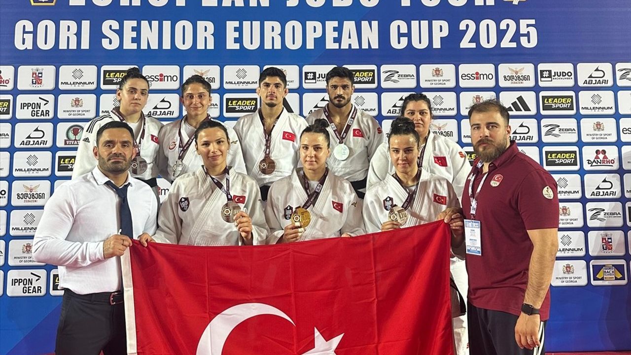 Milli Judocular Avrupa Kupası'nda 8 Madalya Kazandı