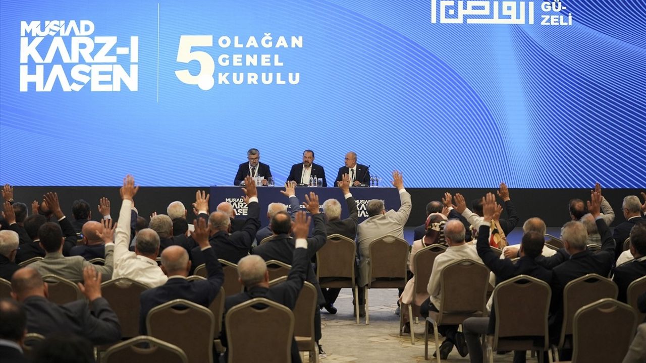 MÜSİAD Karz-ı Hasen 5. Olağan Genel Kurulu Gerçekleştirildi