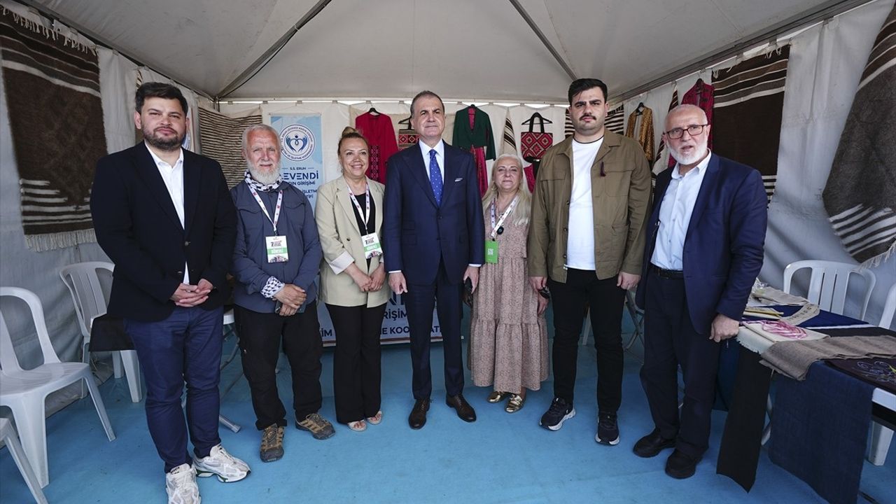Ömer Çelik Etnospor Kültür Festivali'ne Katıldı