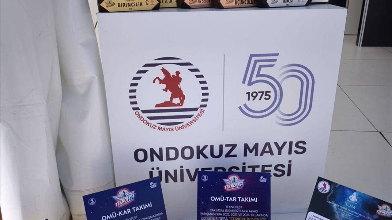 Ondokuz Mayıs Üniversitesi TEKNOFEST KKTC'de Yenilikçi Projelerle Yer Aldı
