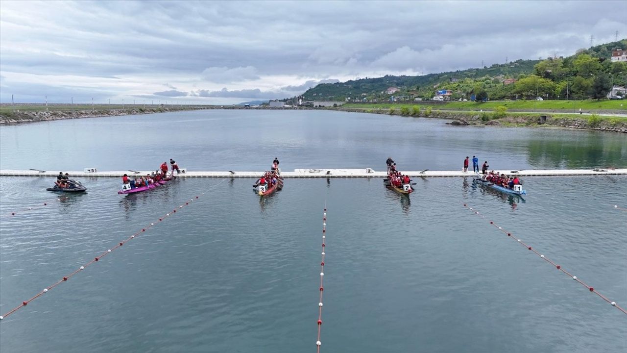 Ordu'da 2. Dragon Bot Yarışları Coşkuyla Gerçekleştirildi