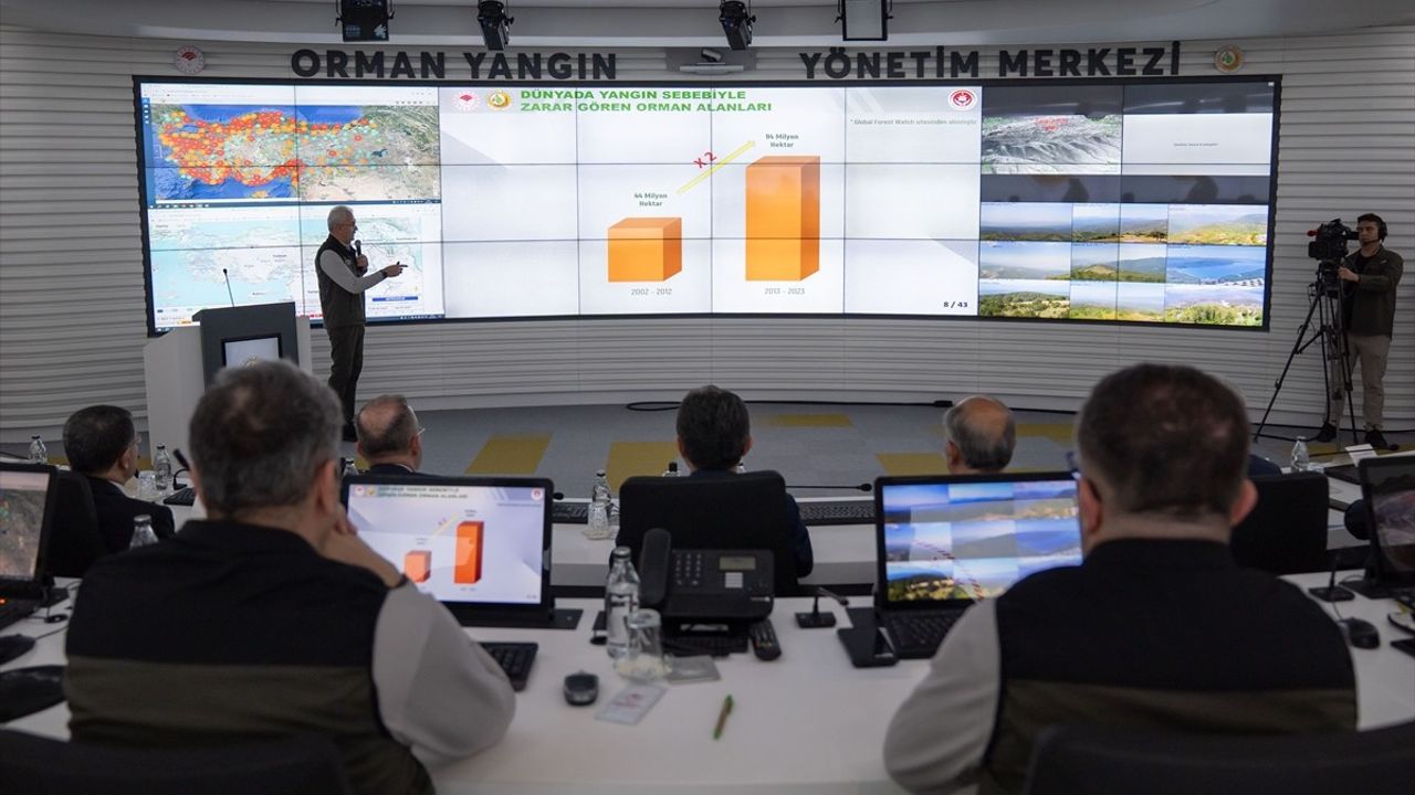 Orman Yangınlarıyla Mücadele Hazırlıkları Tamamlandı