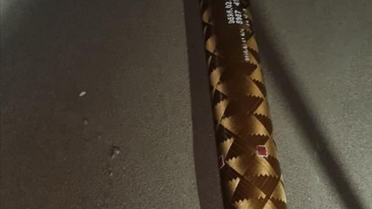 Sakarya'da Şaşırtan Buluntu: Roket Motoru