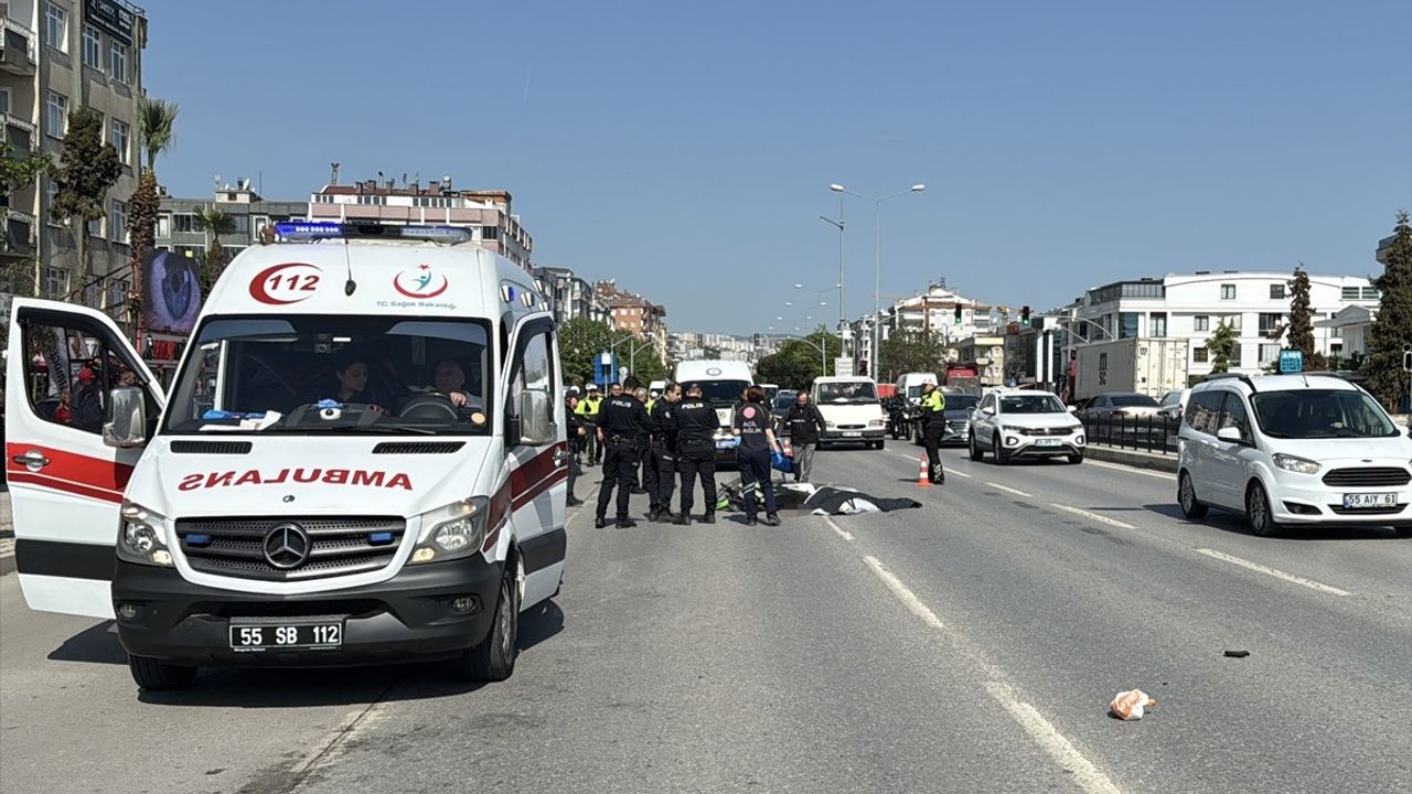 Samsun'da Motosiklet Kazası: Sürücü Hayatını Kaybetti