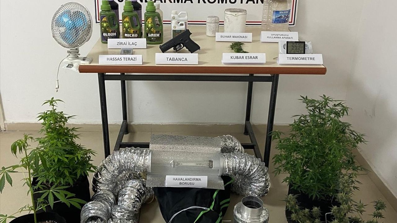 Samsun'da Uyuşturucu İmalatı: Zanlı Tutuklandı