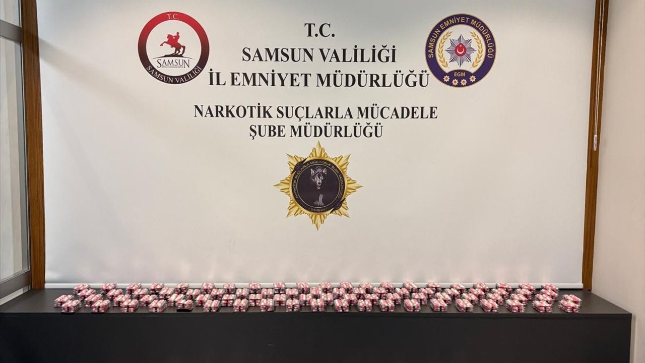 Samsun'da Uyuşturucu Operasyonu: 2 Zanlı Yakalandı