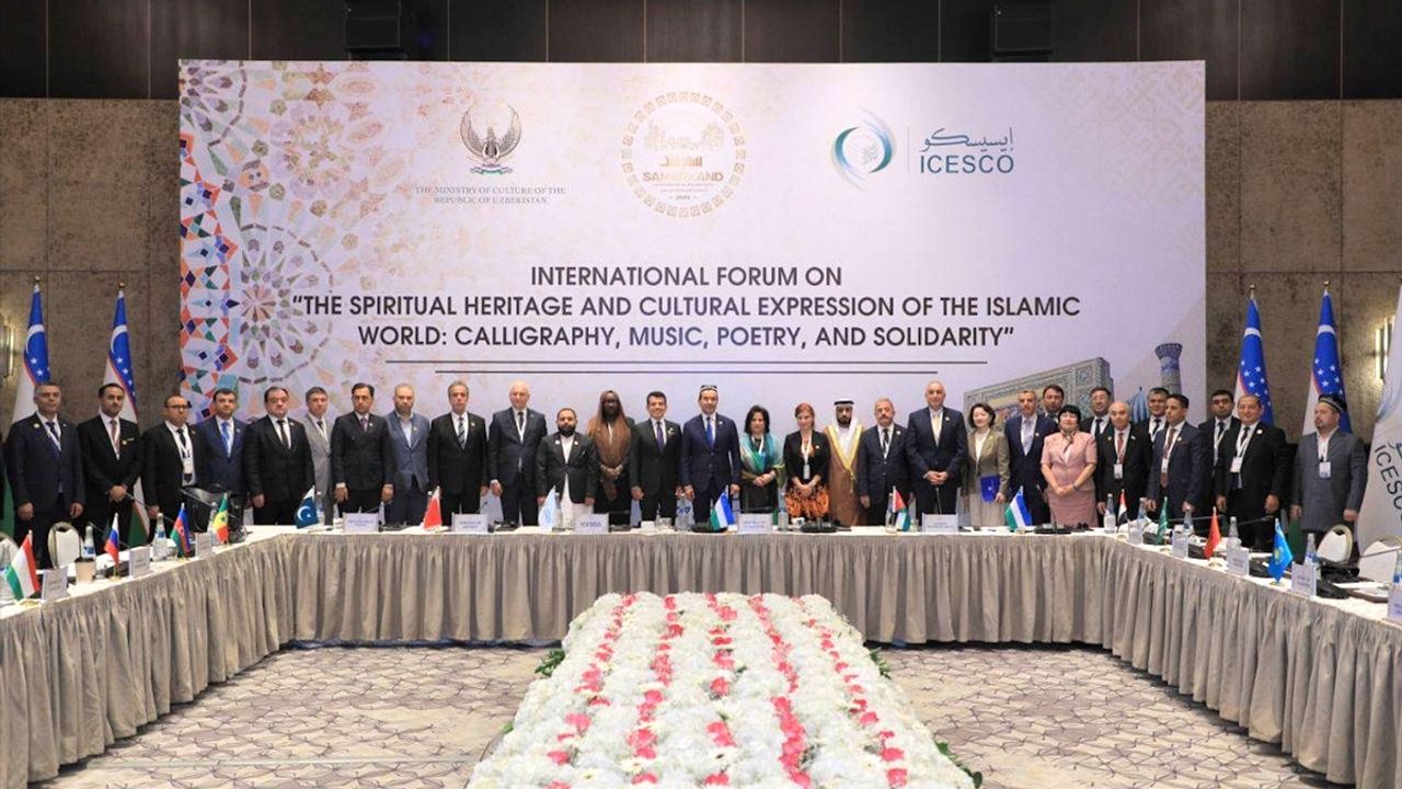 Semerkand, 2025 İslam Dünyası Kültür Başkenti Açılış Etkinliği Gerçekleşti