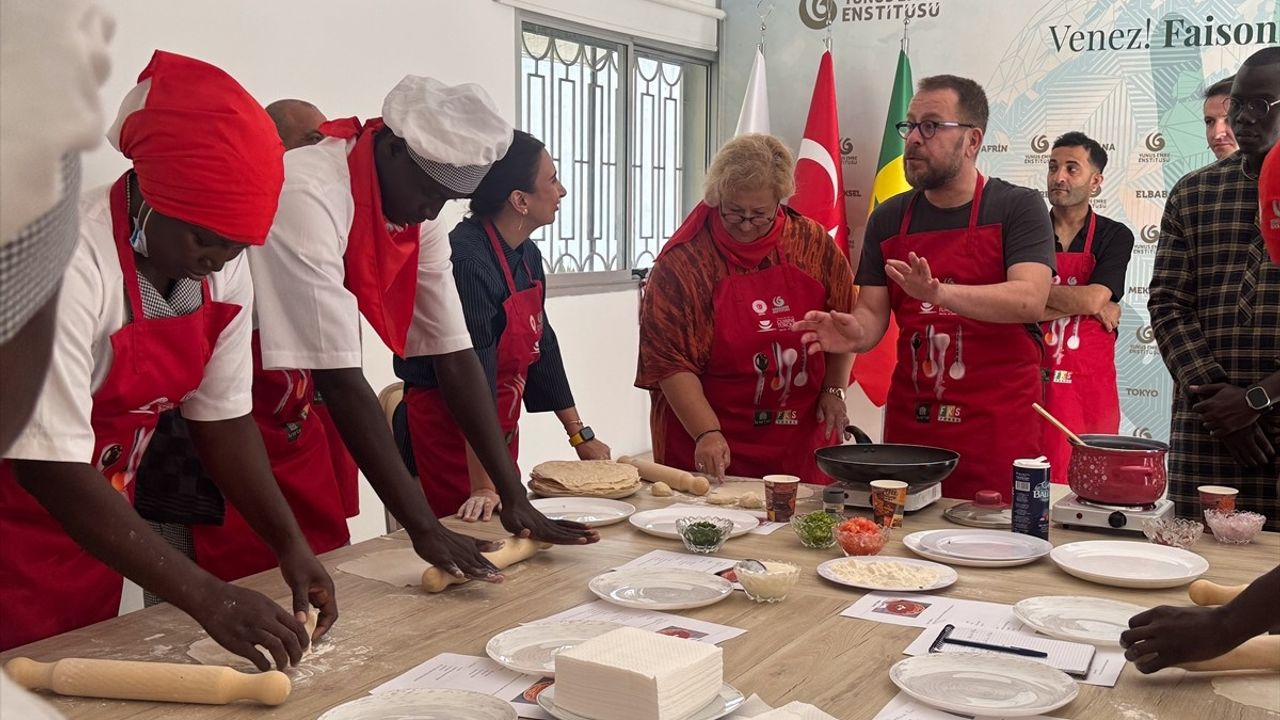 Senegal'de Türk Mutfağı Atölyesi: Kayseri Yağlaması