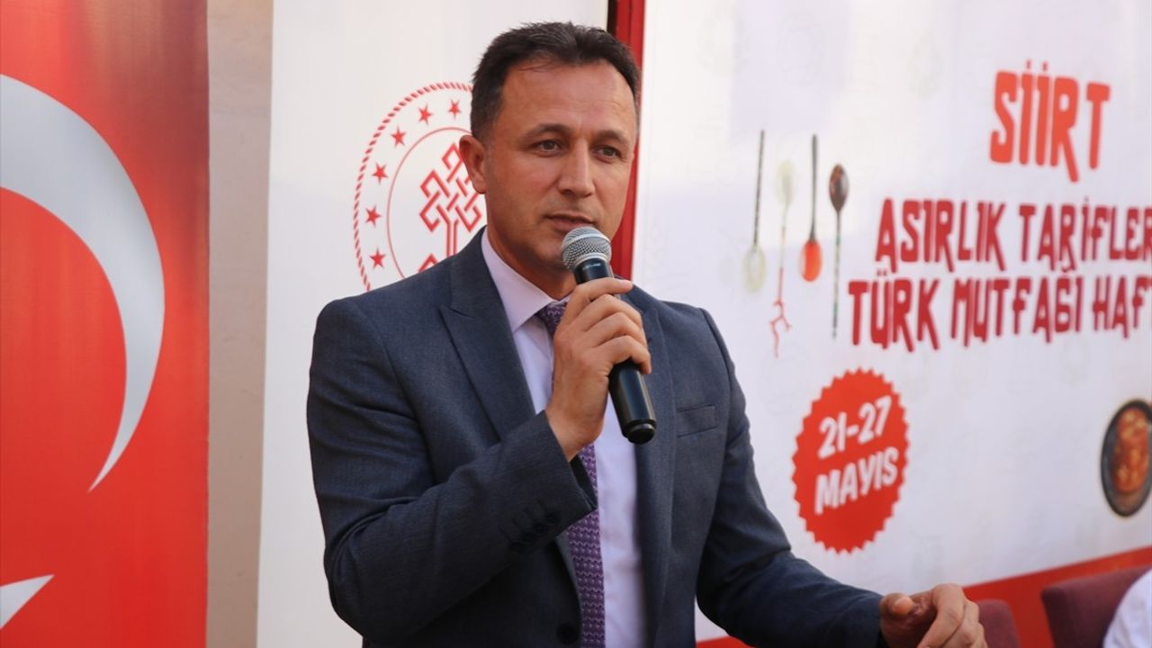 Siirt'te Türk Mutfağı Haftası'nda Yöresel Yemek Yarışması