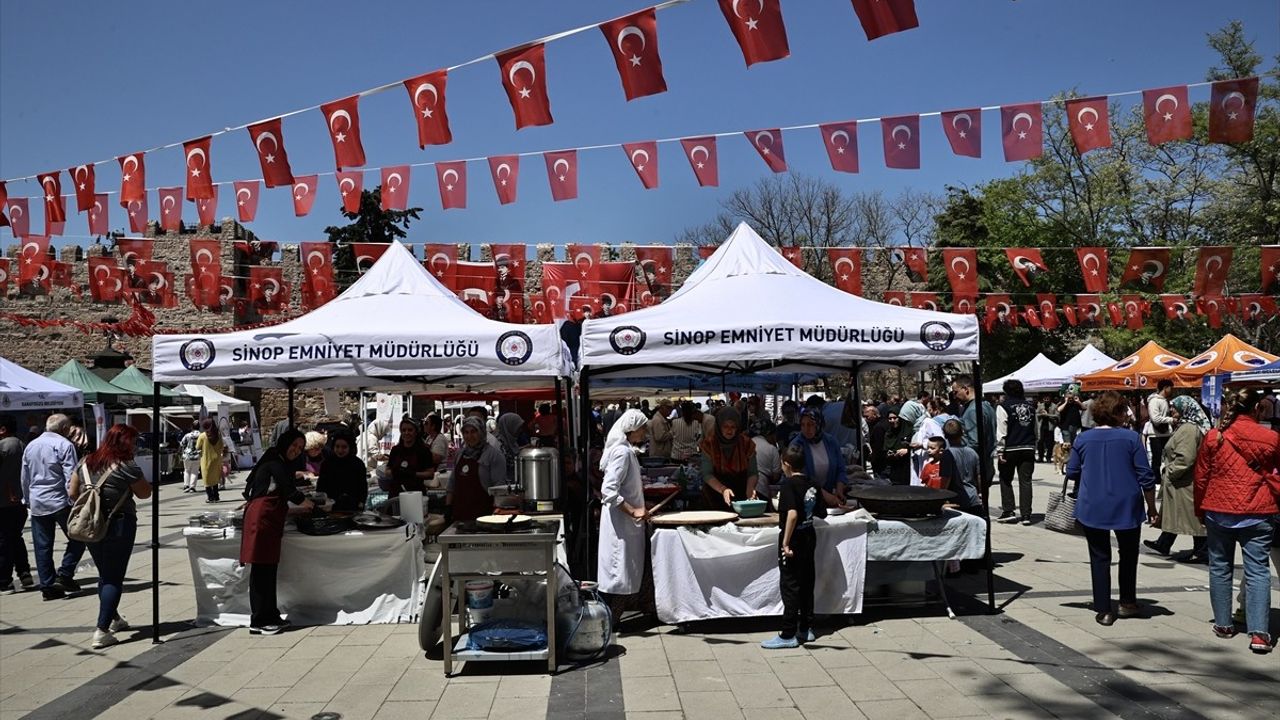 Sinop'ta Yöresel Lezzetler Etkinliği Düzenlendi