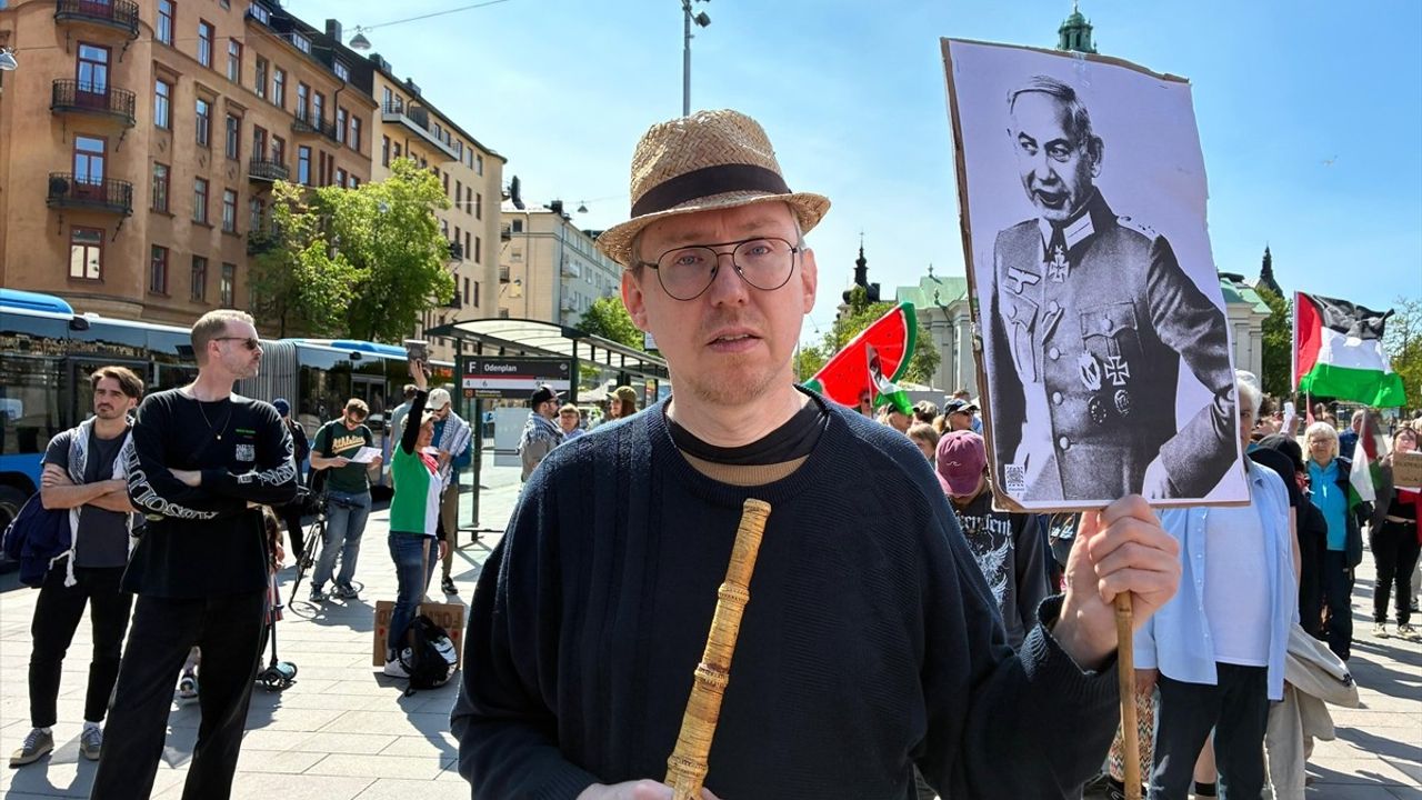 Stockholm'de Mavi Marmara Şehitleri Anıldı