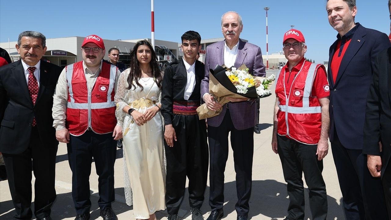 TBMM Başkanı Kurtulmuş, Gabar Dağı'nda Gençlerle Kortej Yürüyüşüne Katıldı