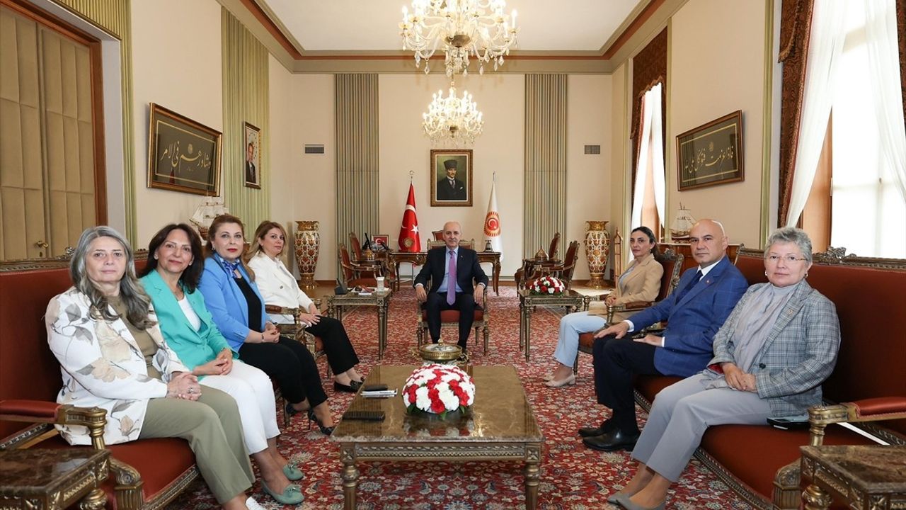 TBMM Başkanı Kurtulmuş, Milletvekillerini Kabul Etti