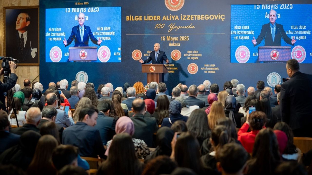TBMM Başkanı Numan Kurtulmuş: 'Bilge Lider Aliya İzzetbegoviç 100 Yaşında' Programında Önemli Mesajlar Verdi