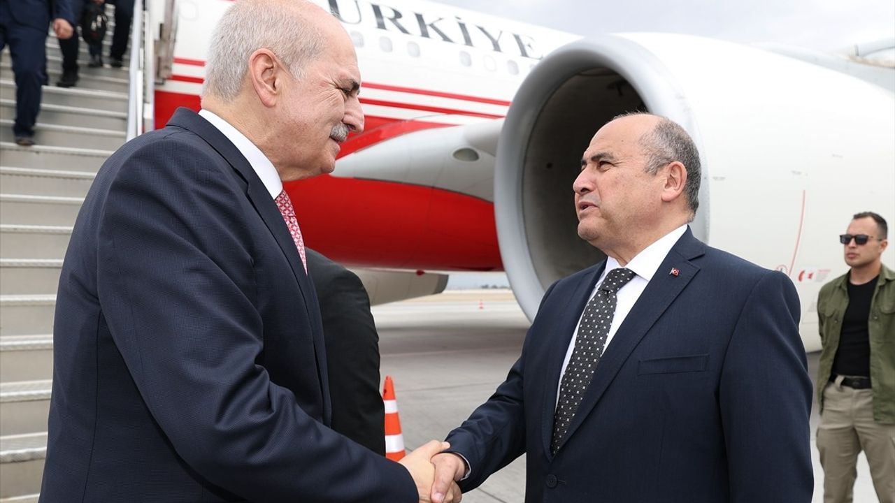 TBMM Başkanı Numan Kurtulmuş, KKTC'de Önemli Törende Hazır Bulundu
