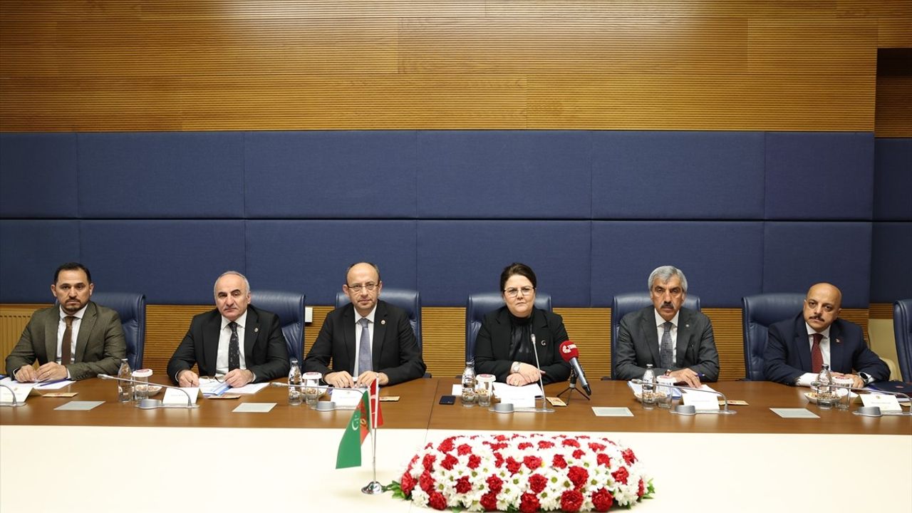 TBMM ve Türkmenistan Ombudsmanı Arasında İşbirliği Görüşmesi