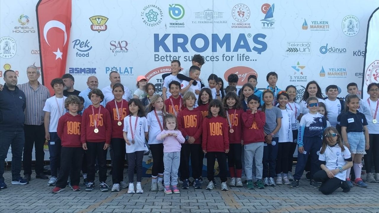 Tekirdağ'da Gençlik ve Spor Bayramı Yelken Yarışları