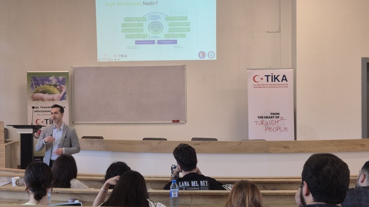 TİKA'dan Azerbaycanlı Öğrencilere Yeşil Dönüşüm Eğitimi