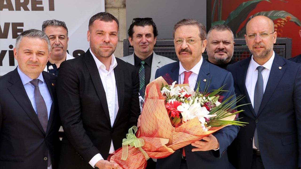 TOBB Başkanı Rifat Hisarcıklıoğlu Tekirdağ'da İş Dünyasıyla Bir Araya Geldi