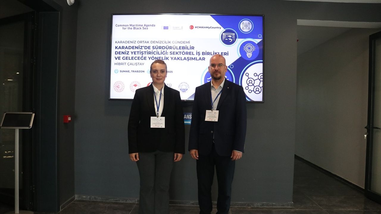 Trabzon'da Sürdürülebilir Deniz Yetiştiriciliği Çalıştayı Gerçekleşti